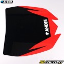 Frontmaske / Startnummerntafel Yamaha  YZ XNUMX, XNUMX (XNUMX - XNUMX) ... Polisport  mit rotem Ahdes-Aufkleber