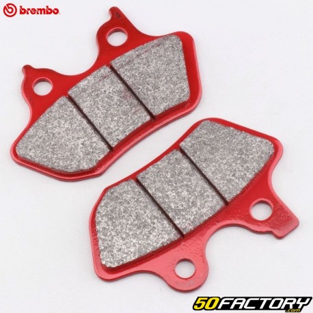 Pastilhas de freio de metal sinterizado Harley Davidson Fat Boy, Night Train XNUMX... Brembo