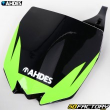 Plaque avant Yamaha YZ 125, 250 (2015 - 2021)... Polisport avec sticker Ahdes vert