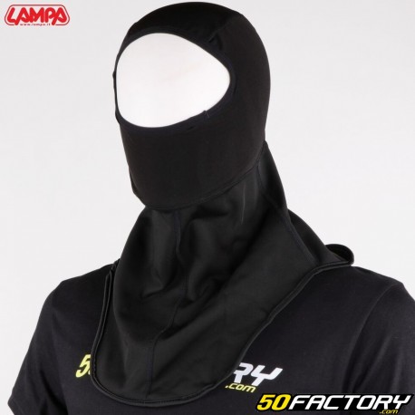 Pasamontañas largo Lampa Mask Neck Warm Tech negro