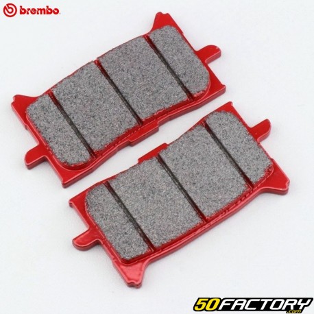 Pastilhas de freio de metal sinterizado Honda CB 125 R, CBR 650, África Twin 1100... Brembo