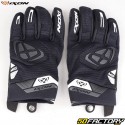 Gants street Ixon MIG II homologués CE moto noirs et blancs