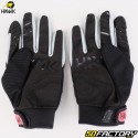 Gants Hawk Aragon homologués CE moto noirs, gris et rouges