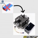 Batteria con supporto robot tagliaerba Husqvarna Automower 320, 330X, 520... (kit di trasformazione)