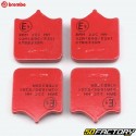 Pastillas de freno traseras de metal sinterizado Husqvarna SMR 449, Benelli BN 600... Brembo