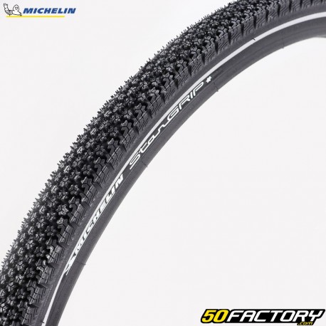 Pneu vélo 700x40C (42-622) Michelin Stargrip liserets réfléchissants (4 saisons)