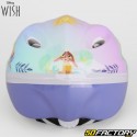 Wish casco de bicicleta infantil violeta VXNUMX