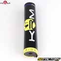 Guiador Ø22 mm com barra KRM Pro Ride preto e amarelo com musgo