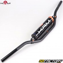 Ø22 mm handlebar with KRM bar Pro Ride black and orange with foam