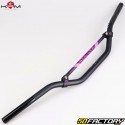 Guiador Ø22 mm com barra KRM Pro Ride preto e roxo com espuma