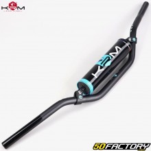 Ø22 mm handlebar with KRM bar Pro Ride black and turquoise with foam