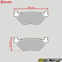 Carbon ceramic rear brake pads Yamaha TDM 900, V Max 1700... Brembo