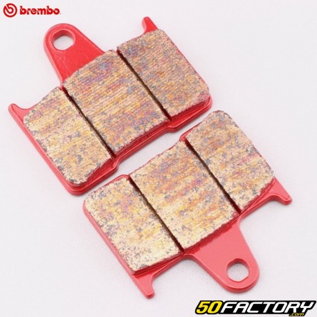 Pastillas de freno de metal sinterizado Suzuki GSX  R XNUMX, XNUMX, Kawasaki ZZR XNUMX... Brembo