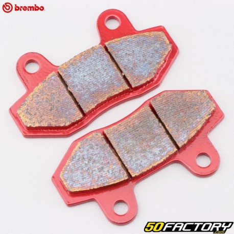 Plaquettes de frein métal fritté Hyosung Comet 125, GT 250, Italjet Bazooka 650... Brembo