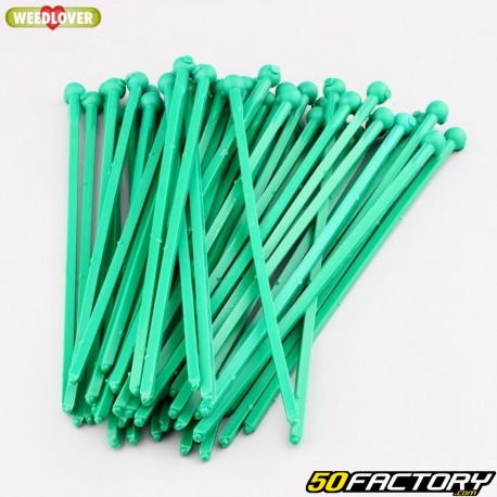 Hilos de alambre desbrozadora Ø4 mm cuadrado nylon Weed Lover (paquete de 50)