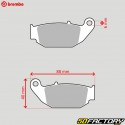 Pastillas de freno carbonocerámicas Benelli TNT XNUMX, Honda CBR  XNUMX, Suzuki GSX-R  XNUMX...Brembo