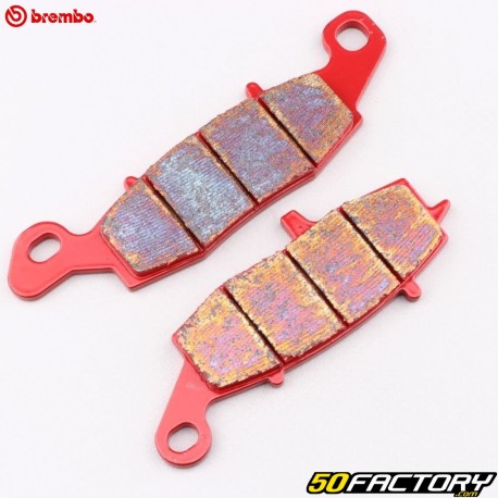 Plaquettes de frein métal fritté Suzuki Van Van 125, GSX 750, Kawasaki Z 750... Brembo