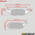 Plaquettes de frein métal fritté Suzuki Van Van 125, GSX 750, Kawasaki Z 750... Brembo