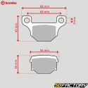 Carbon ceramic brake pads Rieju MRT, Peugeot XPS, XR7,  Aprilia...Brembo