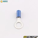 Insulated eyelet terminals Ø8.4 mm WKK blue (pack of 100)