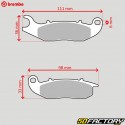 Pastiglie freno in carboceramica Piaggio One,  AJP PR4 Trail,  Derbi Terra 125...Brembo