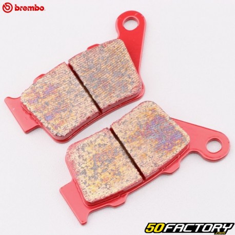 Pastilhas de freio traseiro de metal sinterizado Yamaha WR 125, Fantic Caballero Xnumx, Honda NX 650... Brembo