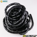 Espiral de protección de cables XNUMX mm WKK  Negra