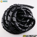 Espiral de protección de cables Ø21 mm WKK Negra