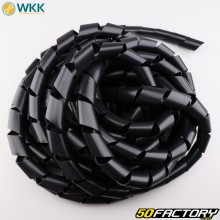 Espiral de protección de cables ØXNUMX mm WKK  Negra