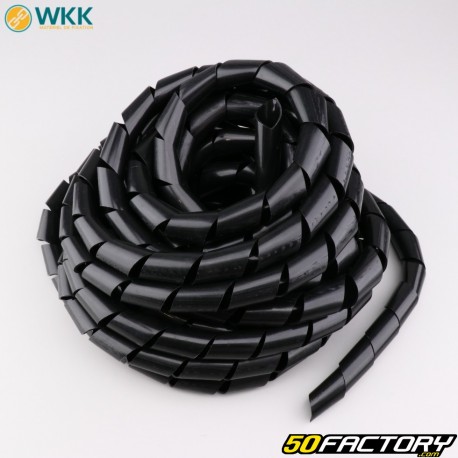 Espiral de protección de cables ØXNUMX mm WKK  Negra