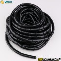 Espiral de protección de cables Ø10.2 mm WKK Negra