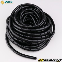 Espiral de protección de cables ØXNUMX mm WKK  Negra