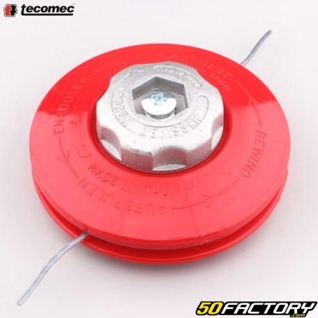 Speedy II brush cutter head 2 wires Ø10x1.25 mm Tecomec