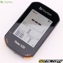 Fahrradtacho kabellos GPS Bryton Rider 320 E