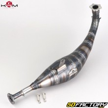 MBK horizontal Minarelli exhaust body Nitro,  Ovetto,  Yamaha...KRM Pro Ride 90 / 100cc