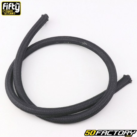 Textile fuel hose 8x13 mm Fifty black (1 meter)