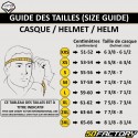 Capacete integral Vito Presto cinza, preto, amarelo (ECE XNUMX)