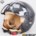 Casque jet Vito Moda noir mat (ECE 22.06)