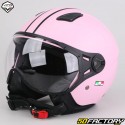 Casco jet Vito Moda rosa opaco (ECE 22.06)