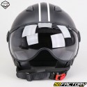 Casco jet Vito Moda Notte negro mate (ECE 22.06)