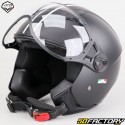 Casco jet Vito Moda Notte negro mate (ECE 22.06)