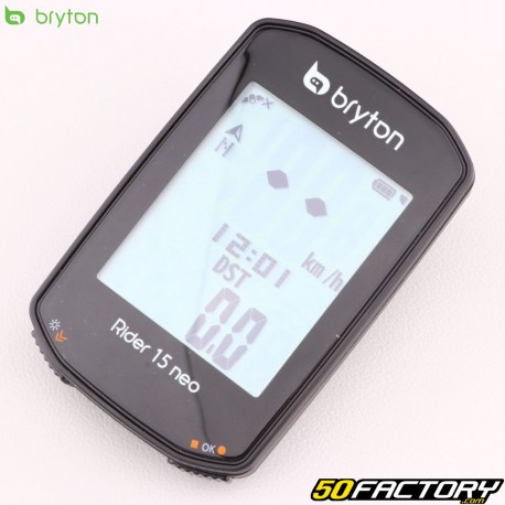 contador de bicicletas GPS Bryton sem fio Rider 15 Neo E