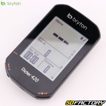 Fahrradtacho kabellos GPS Bryton Rider XNUMX E