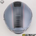 Vito Furio modular helmet matt black and red (ECE 22.06)