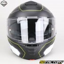 Vito Furio modular helmet matt black and yellow (ECE 22.06)