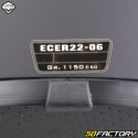 Casco jet Vito Loreto negro mate (ECE 22.06)