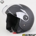 Casco jet Vito Loreto negro mate (ECE 22.06)