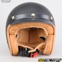 Capacete jet Nox XX243 preto fosco