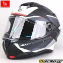 Integralhelm MT Helmets Targo S Kay B2 schwarz, grau und mattrot