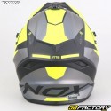 Casque cross enfant Nox N761 Fusion noir, jaune fluo, gris mat